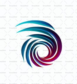 Abstrakte Tornadospirale